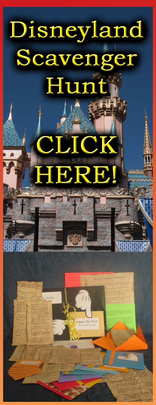 Disney scavenger hunts