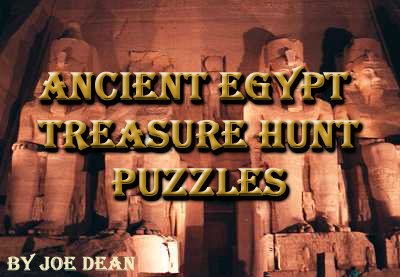Ancient Egypt Treasure Hunt Puzzles